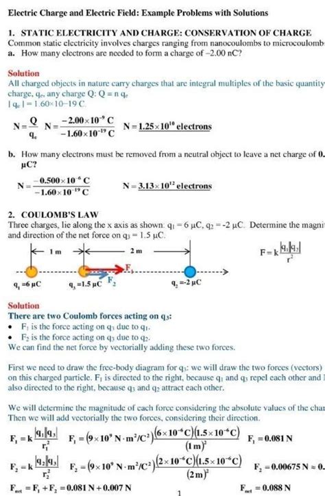 A force of 100N is directed North on a-20uC point charge, What is the ...