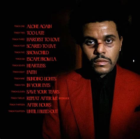 The Weeknd un retour sanglant avec « After Hours » - Syma News : votre ...
