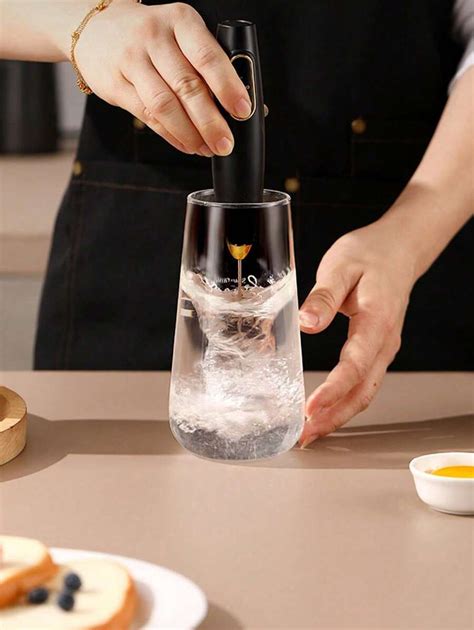 Milk Frother, Powerful Handheld Milk Frother, Mini Milk Foamer, Coffee ...