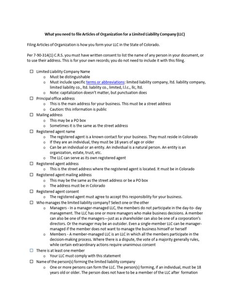 LLC Checklist 的图像结果