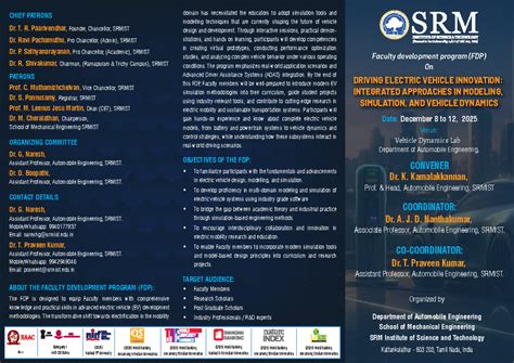 FDP Brochure: Driving Electric Vehicle Innovation (EV-Modeling ...