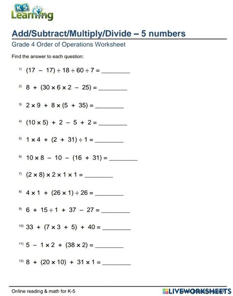 Rezultat imagine pentru Math Mixed Operations