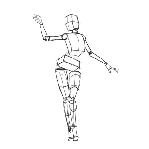 Image result for Block Pose Drawing