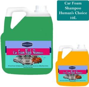 Human's Choice Foam Wash Car Shampoo Concentrate (5 L) Each combo 10L ...