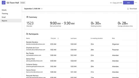 Virtual Town Halls and Online Meetings | Microsoft Teams