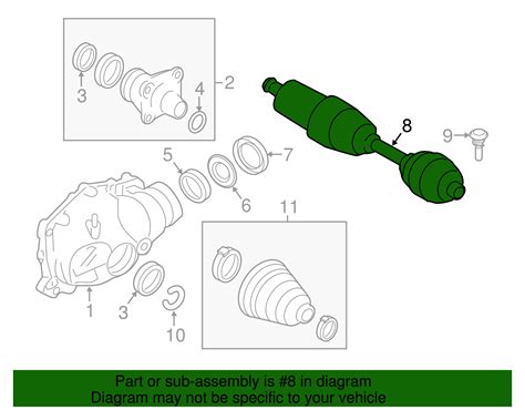 31-60-8-643-183 - 2018-2024 BMW - Axle Assembly | BMWPartsHub