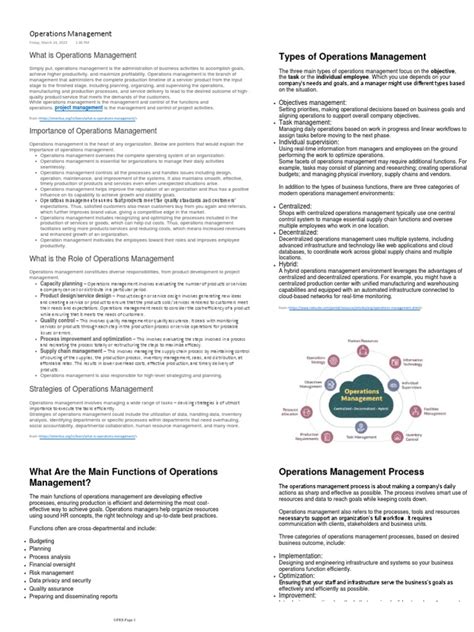 Operations Management Tutorial 的图像结果