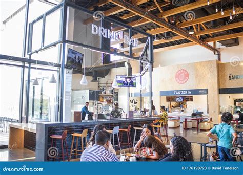 Drink Bar area editorial stock photo. Image of industrial - 176190723