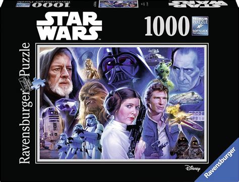 Ravensburger Star Wars Collection I 1000pc Jigsaw Puzzle: Amazon.co.uk ...