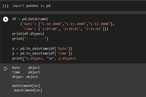 Convert String Date Field to Date Time Python 的图像结果