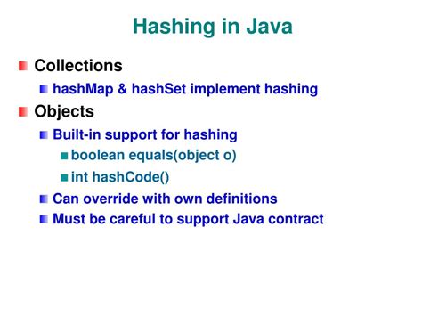 Image result for Hashing in Java Diagram