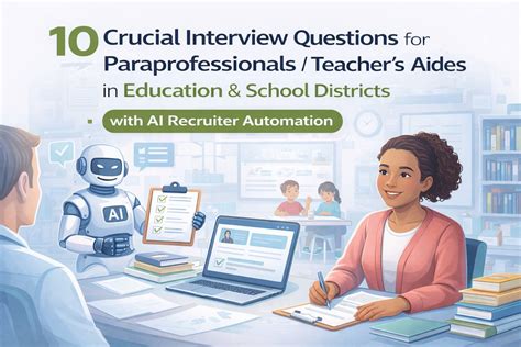 10 Crucial Interview Questions for Paraprofessional