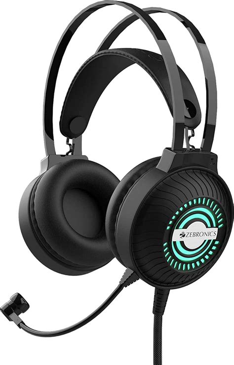 Zebronics Zeb-Iron Head Wired Over Ear Headphones with Mic Black ...