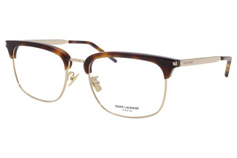 Saint Laurent SL346 Eyeglasses Men's Full Rim Square Optical Frame ...
