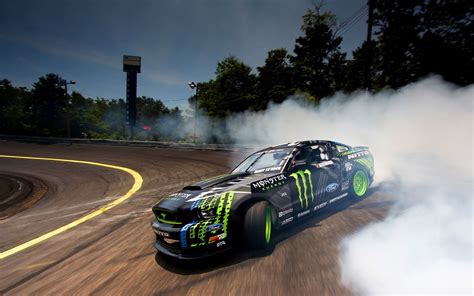 drifting cars, cars, drift, tires, smoke, ford, mustang HD Wallpaper