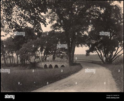 Four-Arch Bridge , Stone bridges, Trees, Roads. Wayland Free Public ...