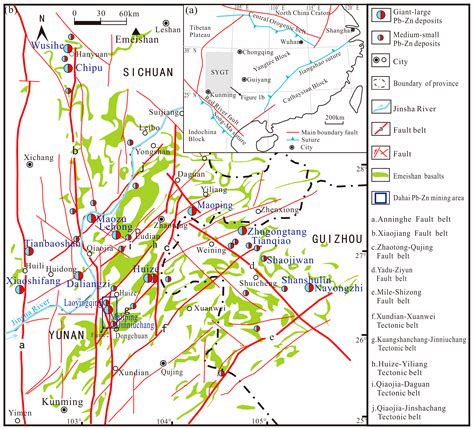 Metallogenic Model for Pb-Zn Deposits in Clastic Rocks of the Dahai ...
