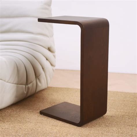 Amazon.com: COZYMATIC Carlisha C-Shaped End Table Sofa Table Coffee ...