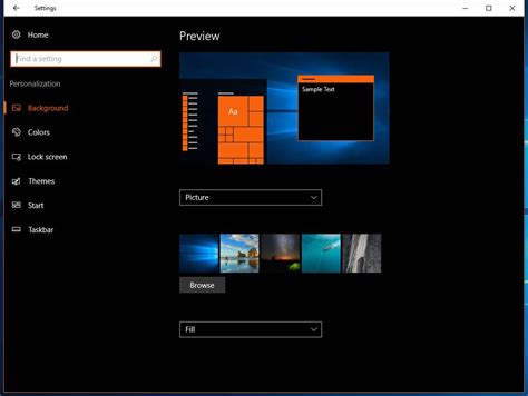 Computer Settings App 的图像结果