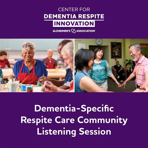 We want to hear from you! Join the Alzheimer’s Association Center for ...