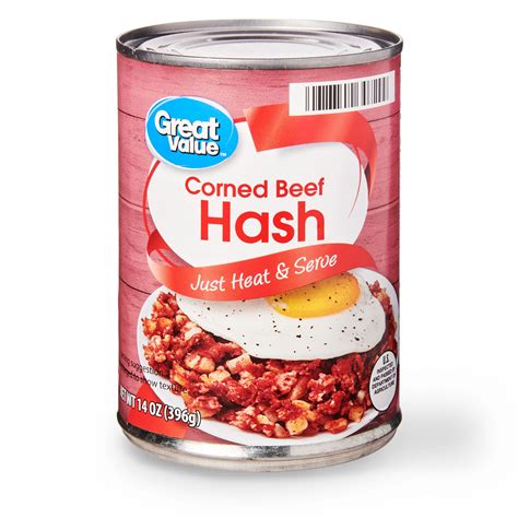 Great Value Corned Beef Hash, 14 oz Can - Walmart.com