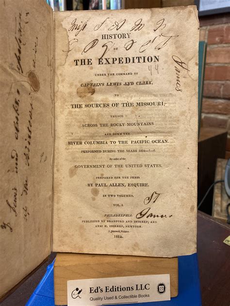 History of the Expedition Under the Command of Captain's Lewis and ...