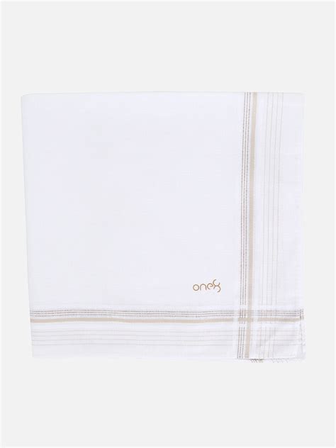 Shop White Cotton Handkerchiefs Mens Online – One8 Select