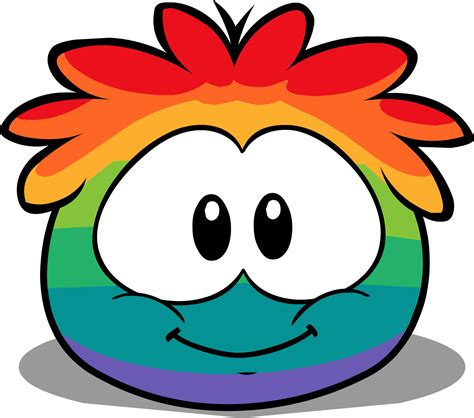 Club Penguin Puffles Rainbow