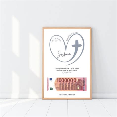 Buy Geldgeschenk Taufe Poster Online In India - Etsy India