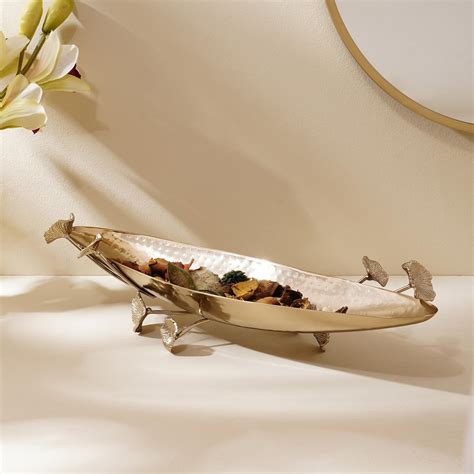Buy Splendid Brass Hammered Decorative Platter from Home Centre at just ...