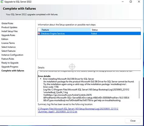 Image result for Msoledbsql MSI for SQL Server 2022