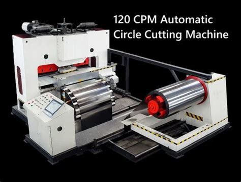 Automatic Circle Cutting Machine - 120 CPM Automatic Circle Cutting ...