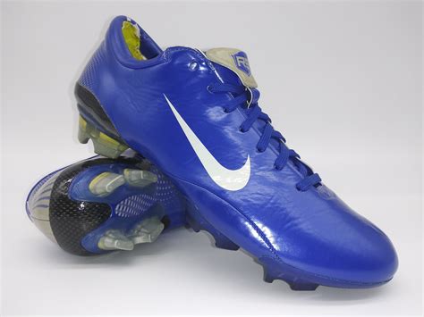 Blue Nike Soccer Cleats