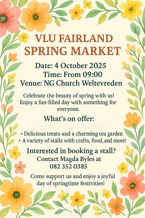 VLU Fairland Lentemark , NG Weltevreden, Roodepoort, 4 October 2025 ...