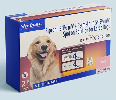 Virbac Effitix Spot On For Dogs 20 kg To 40 Kg – ShakeHands