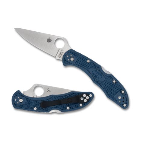 Spyderco Reveal 17 Delica 4 Cobalt Blue (C11PCBL)