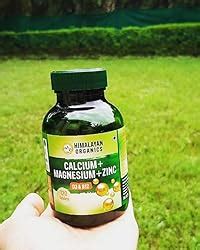 Vlado's Himalayan Organics Calcium Magnesium Zinc Vitamin D3, B12 & K ...