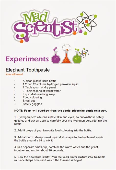 Toothpaste Worksheet 的图像结果