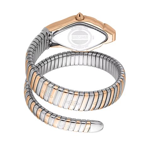 Just Cavalli Ferocious Square Silver Dial Analog Women Watch JC1L306M0 ...