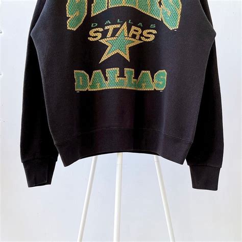 90s Dallas Stars NHL Sweatshirt/ L - Etsy