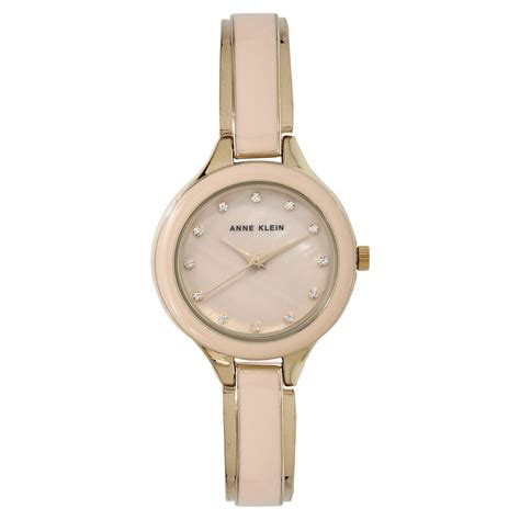 Buy Online Anne Klein Quartz Analog Mother of Pearl Dial Metal Strap ...