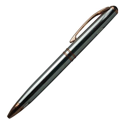 Submarine 1032 Silver Color Body and Rose Gold Trims Fine Tip Twist ...