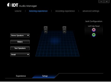 IDT Audio Control Panel 的图像结果