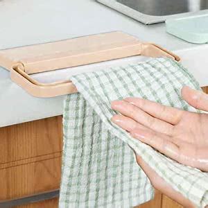 Buy House of Quirk Plastic Holder/ Self-Adhesive Hand Towel Holder ...
