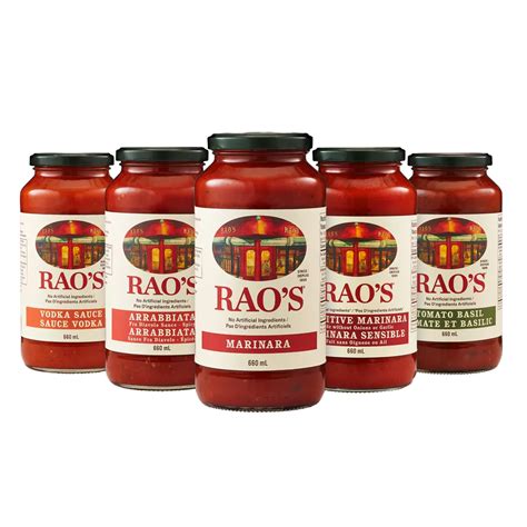 Our Pasta Sauces – Rao's Canada