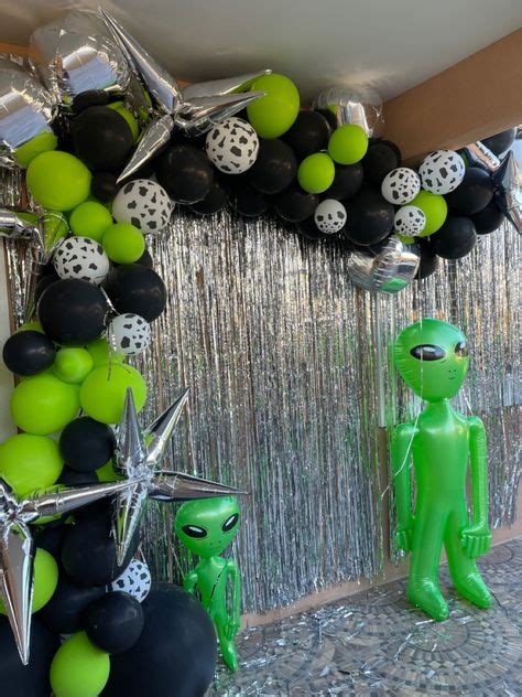 Image result for Alien Birthday Party Table Decorations