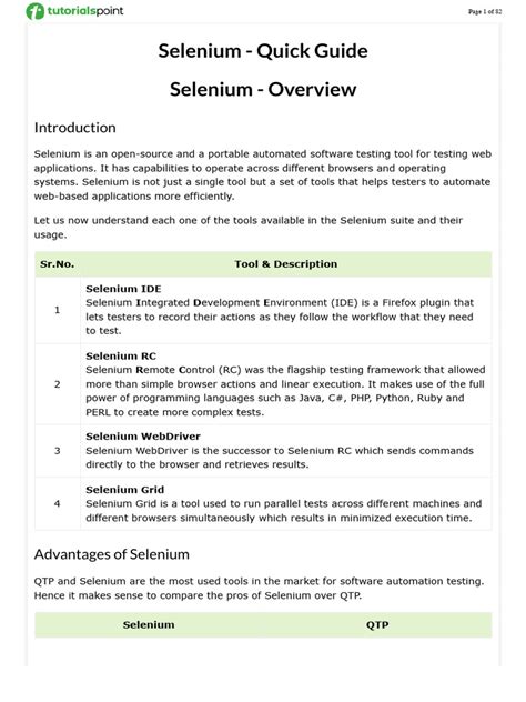 Image result for Selenium User Guide