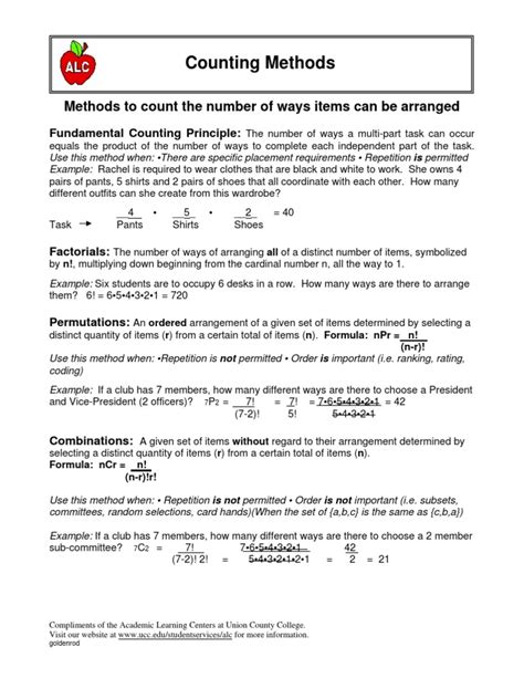 Image result for Counting Methods