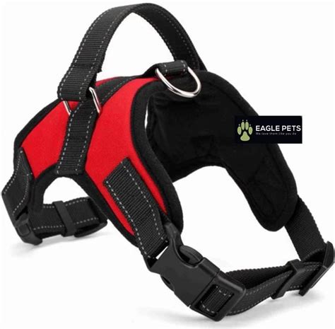 Eagle Pets No Pull Reflective Dog Harness, Breathable Adjustable ...