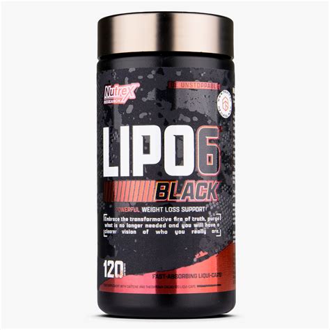 lipo 6 black 60 caps · 60 caps